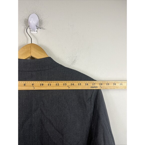 Old Navy Women's Relaxed Gray Blazer Jacket XL Regular Fit Classic Style NWT - Picture 10 of 10